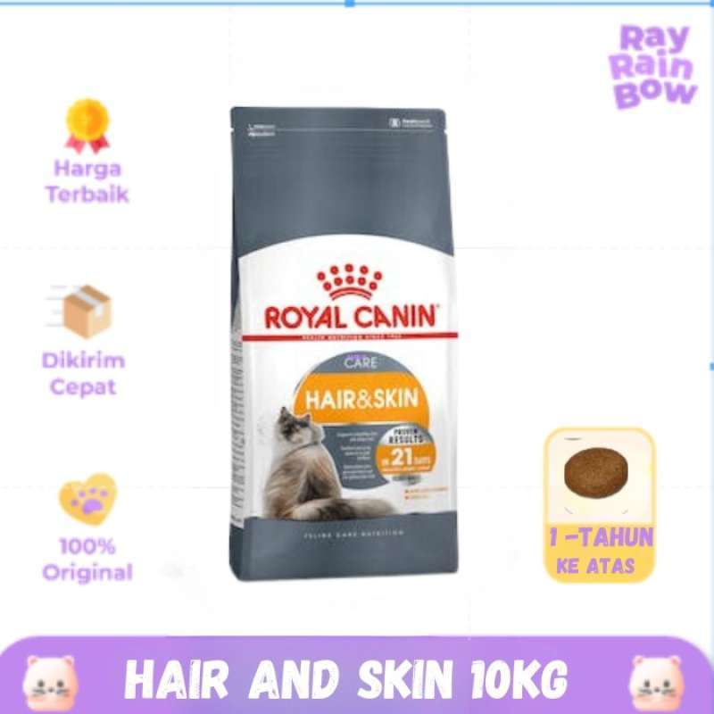 Promo Royal Canin Hair and Skin 10kg Diskon 33 di Seller Toko