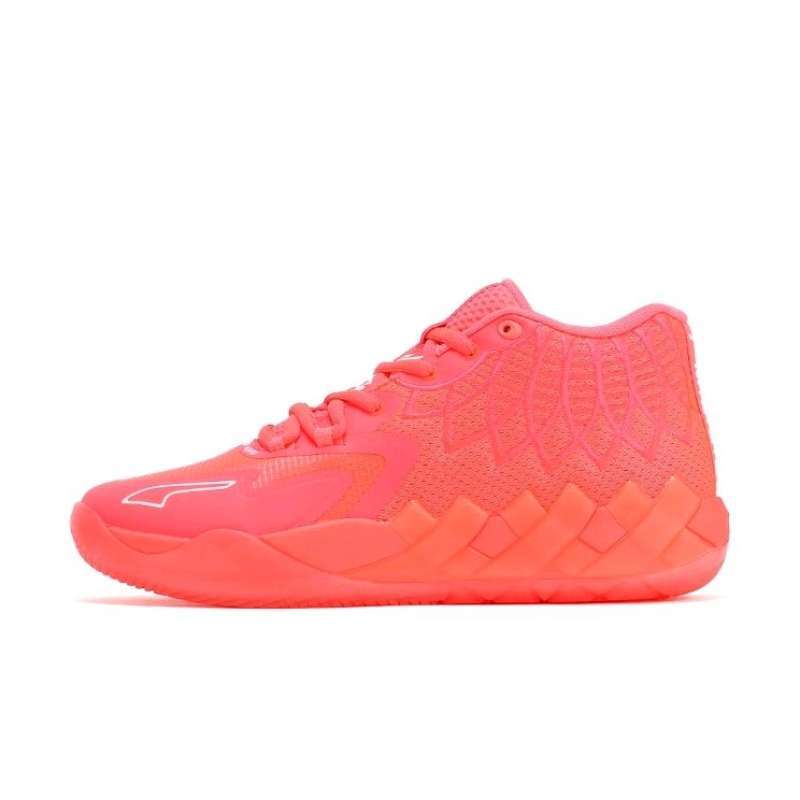 Puma pink basket sale