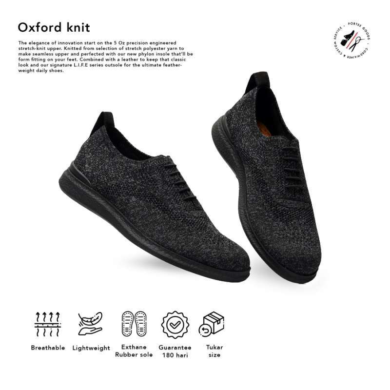 Oxford knit 2025 oreo triple black