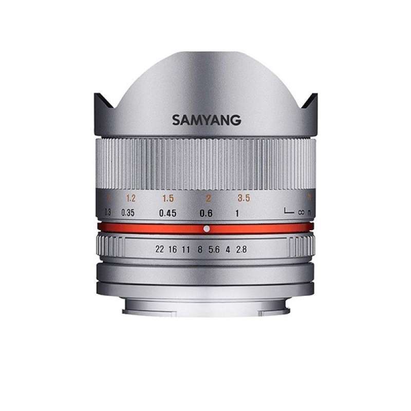 Lensa Samyang 8mm Fisheye II Lens for Fujifilm X Mount Original