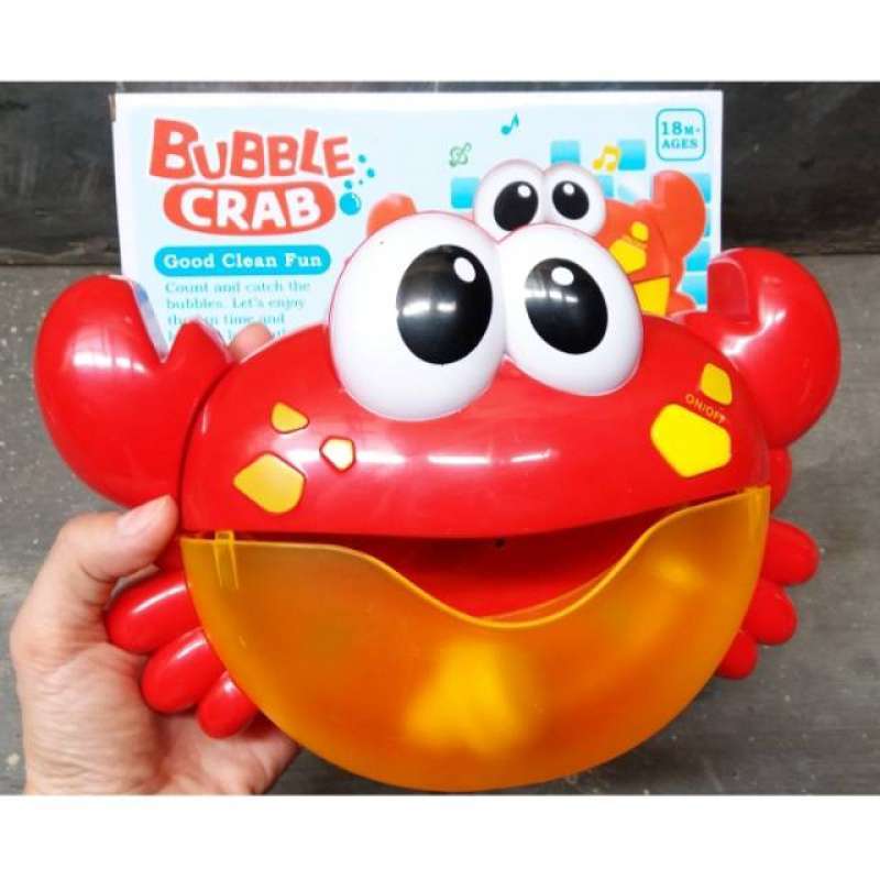 Bubble crab outlet foam blower