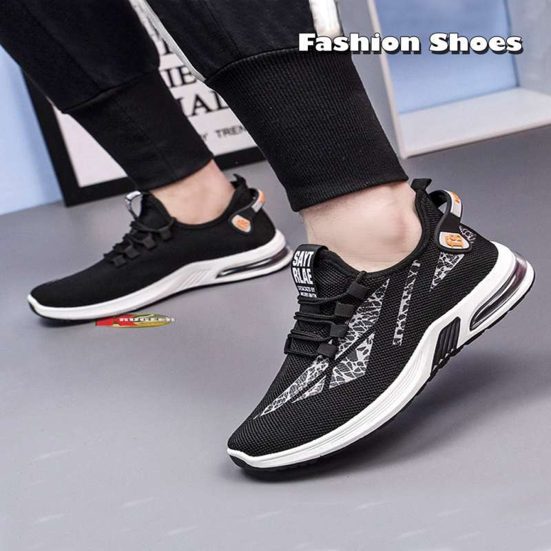 MIVASO Sepatu Pria Wanita Unisex Sneakers Airpump Running Walking Sporty T58