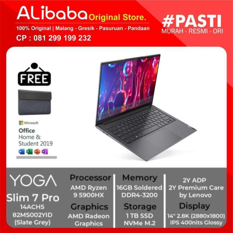 Ryzen Yoga Slim Pro Buy Lenovo Yoga Slim PRO 3CID Ryzen 5900HS