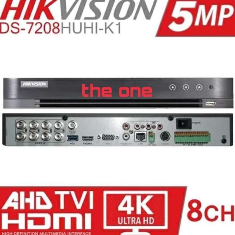 Promo Promo Terbatas Dvr Hikvision 8 Channel Ds 7208 Huhi K1