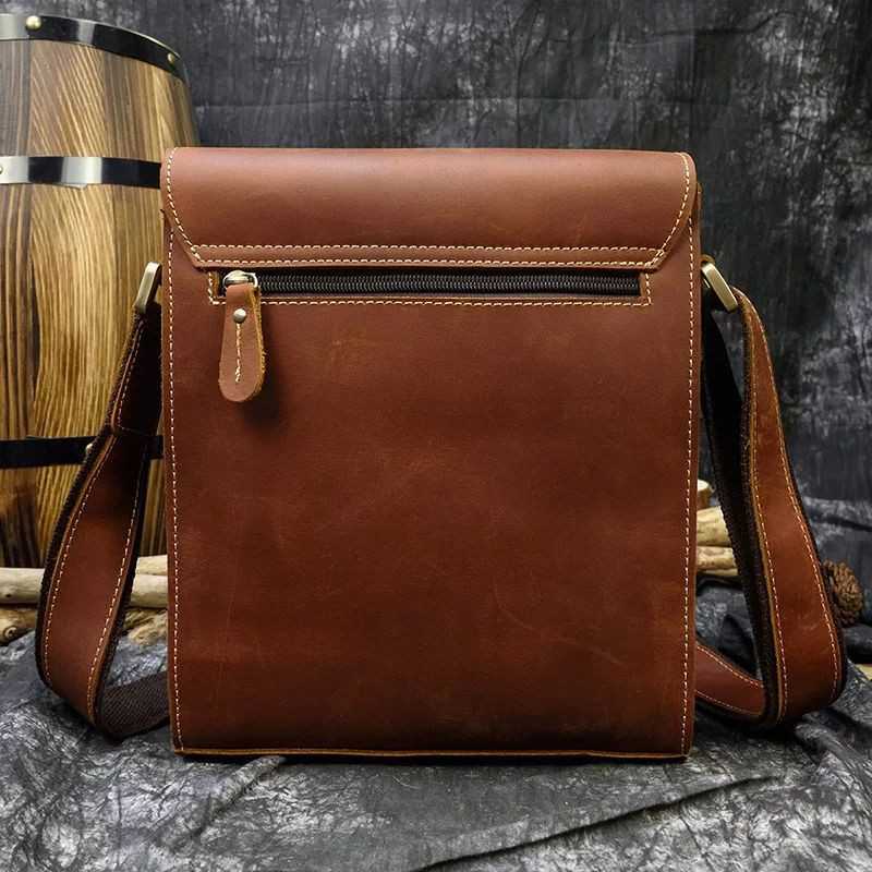 Genuine online leather tas