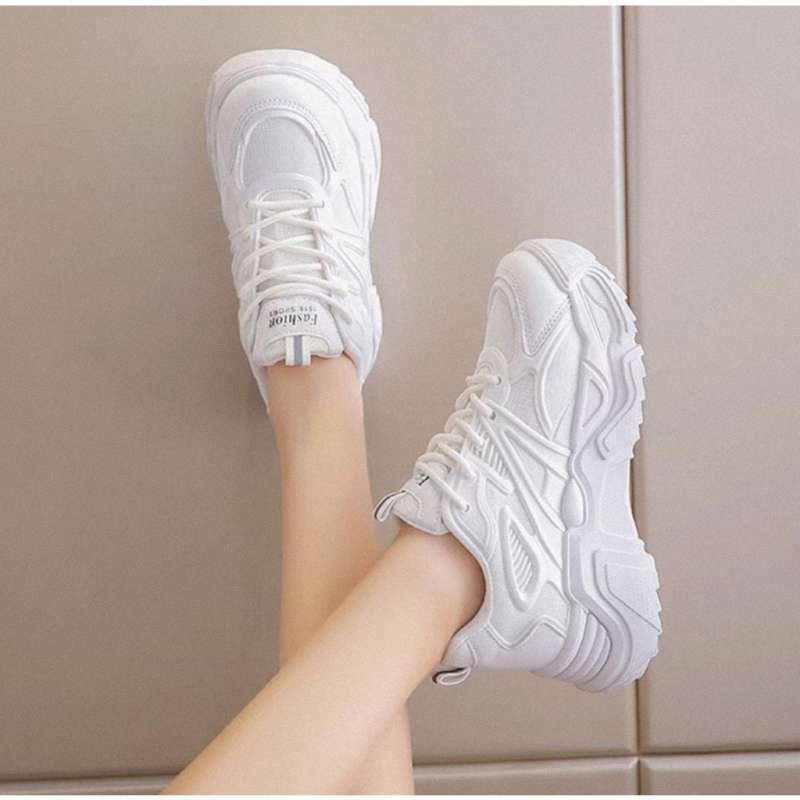 Athletic Shoes White Sneakers Shein Tenis Sneaker Chunky Clearance