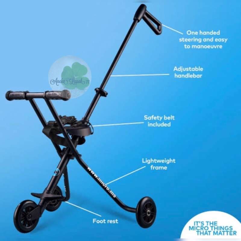 Micro trike best sale safety belt