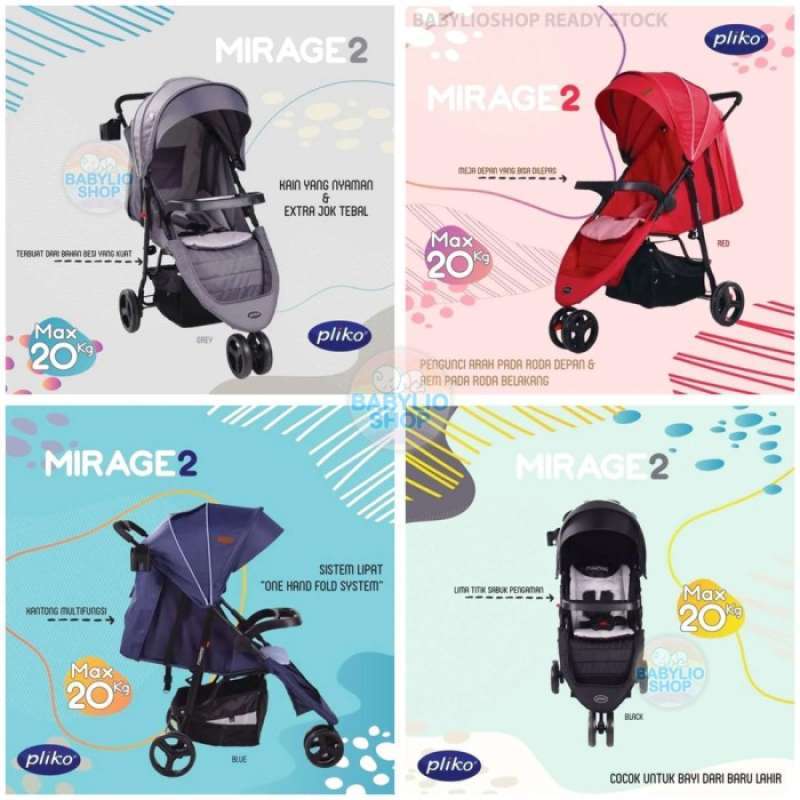 Stroller pliko best sale 3 in 1