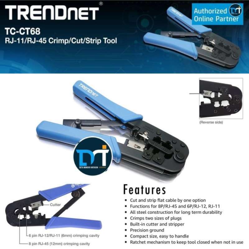 Trendnet top crimping tool