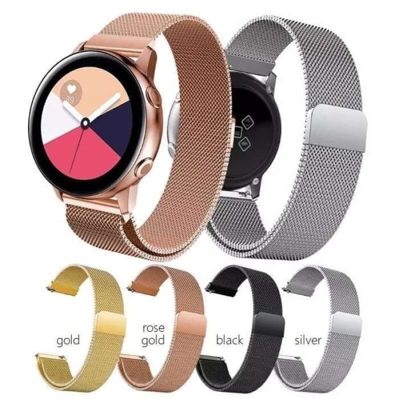 Jual Strap Tali Jam Milanese Magnetik Samsung Galaxy Watch Active 2 40mm 44 Pink Gold Di Seller Ashcollection Rawa Buaya Kota Jakarta Barat Blibli