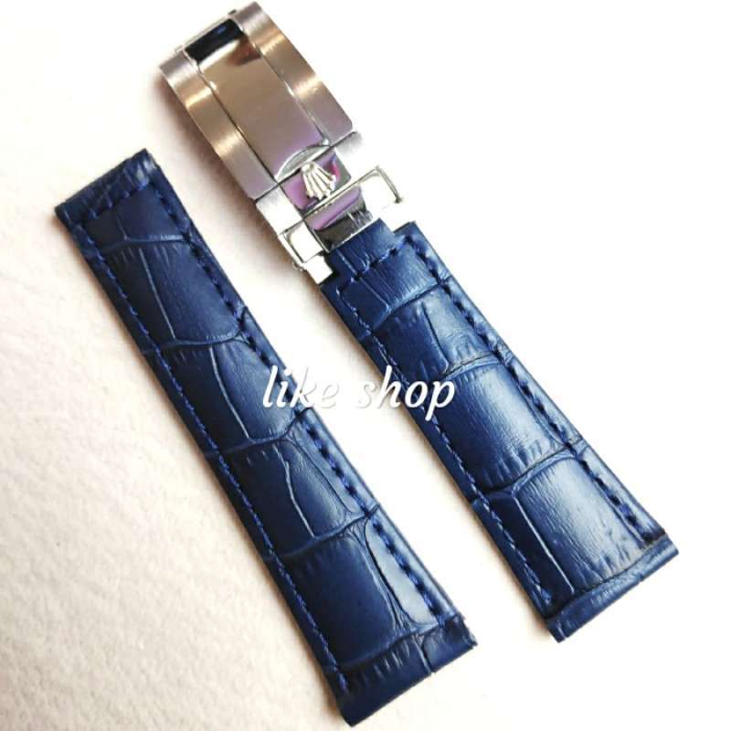 TALI STRAP JAM TANGAN ROLEX KULIT 20MM