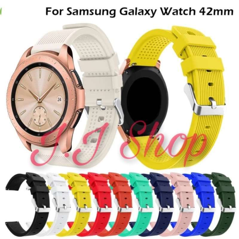 Jual Strap Silikon Silicone Band Samsung Galaxy Watch 42mm Sm R810 Tali Jam Hijau Tosca Di Seller Ashcollection Rawa Buaya Kota Jakarta Barat Blibli