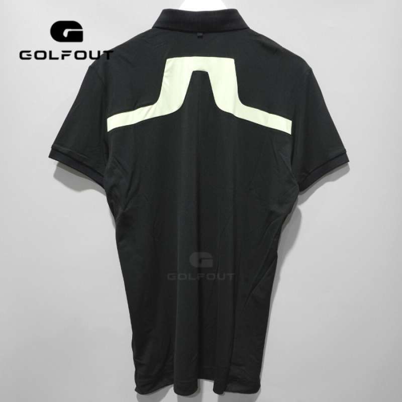 J lindeberg black polo hot sale