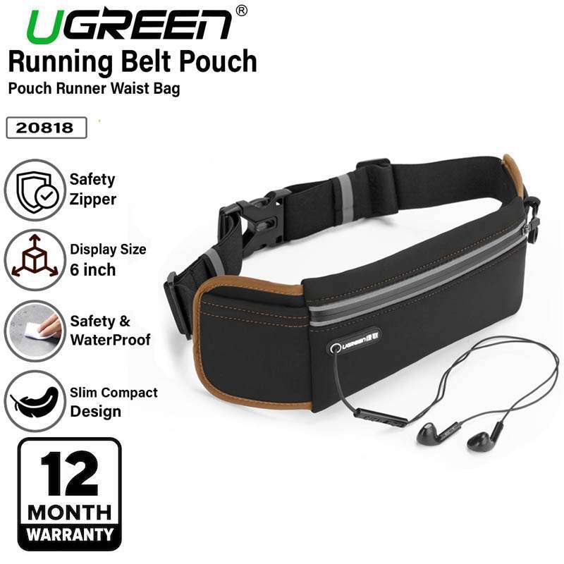 Jual Ugreen 20818 Running Belt Pouch Waist Bag Tas Pinggang Olah