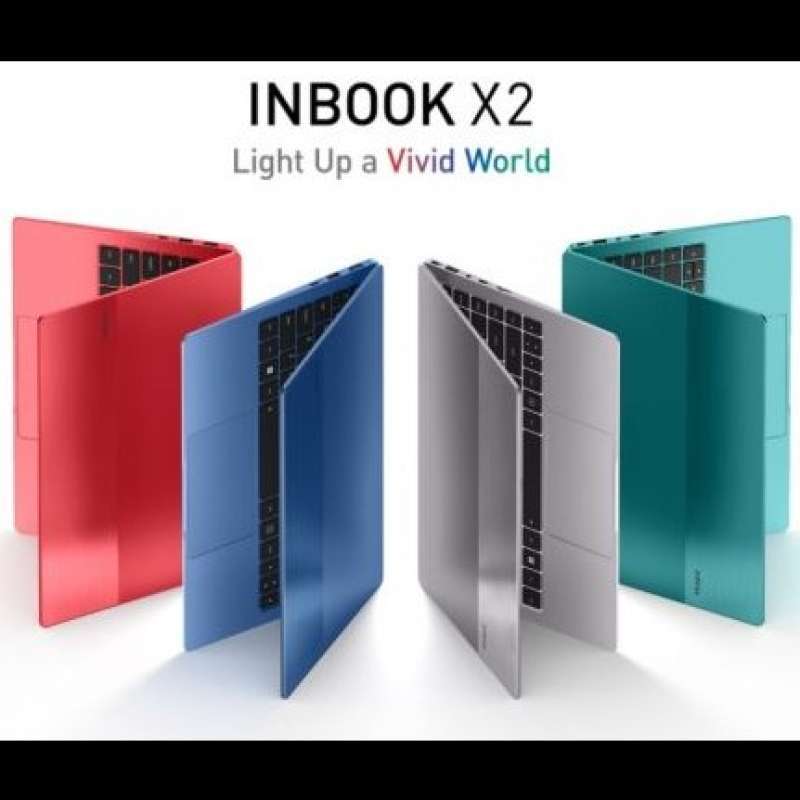 Laptop Infinix INBook X2 dengan Layar 14,1 Full HD IPS, Prosesor Intel Core i3, 4GB RAM, dan Penyimpanan SSD 256GB. Ideal untuk Pelajar dan Profesional