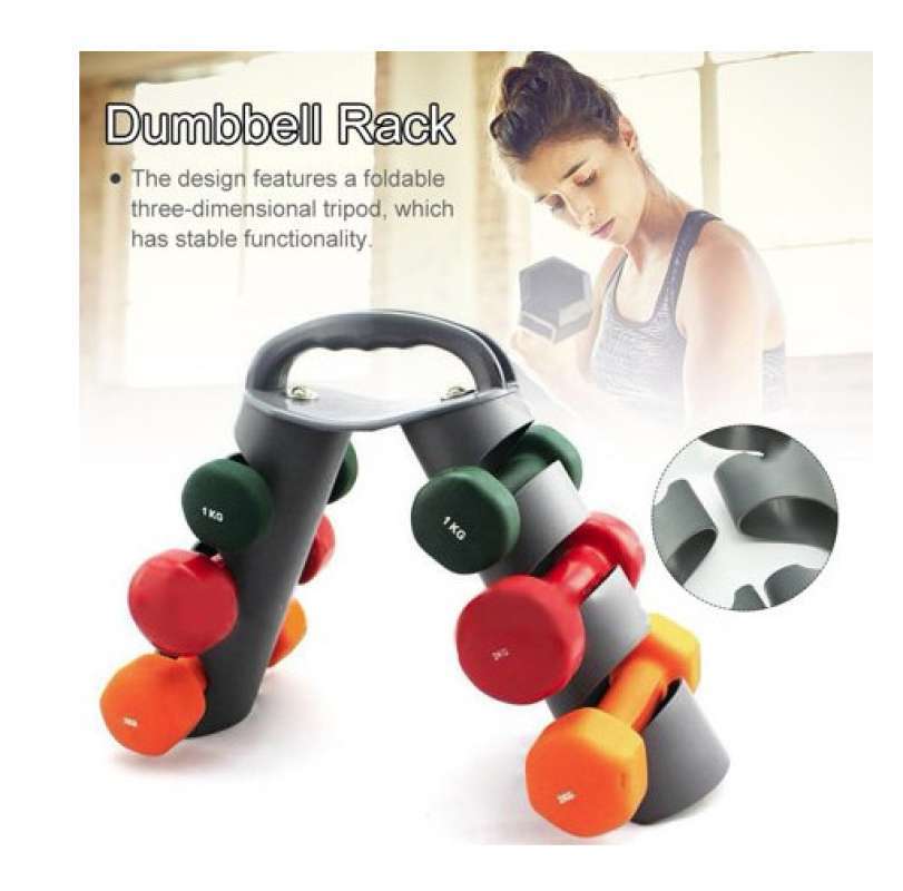 Promo TERLARIS BODYRIP PORTABLE DUMBBELL RACK RAK DUMBEL BARBEL