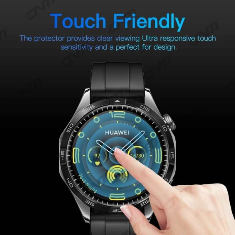 Anti Gores 3D Full Cover for HUAWEI WATCH GT4 46MM Screen Protector