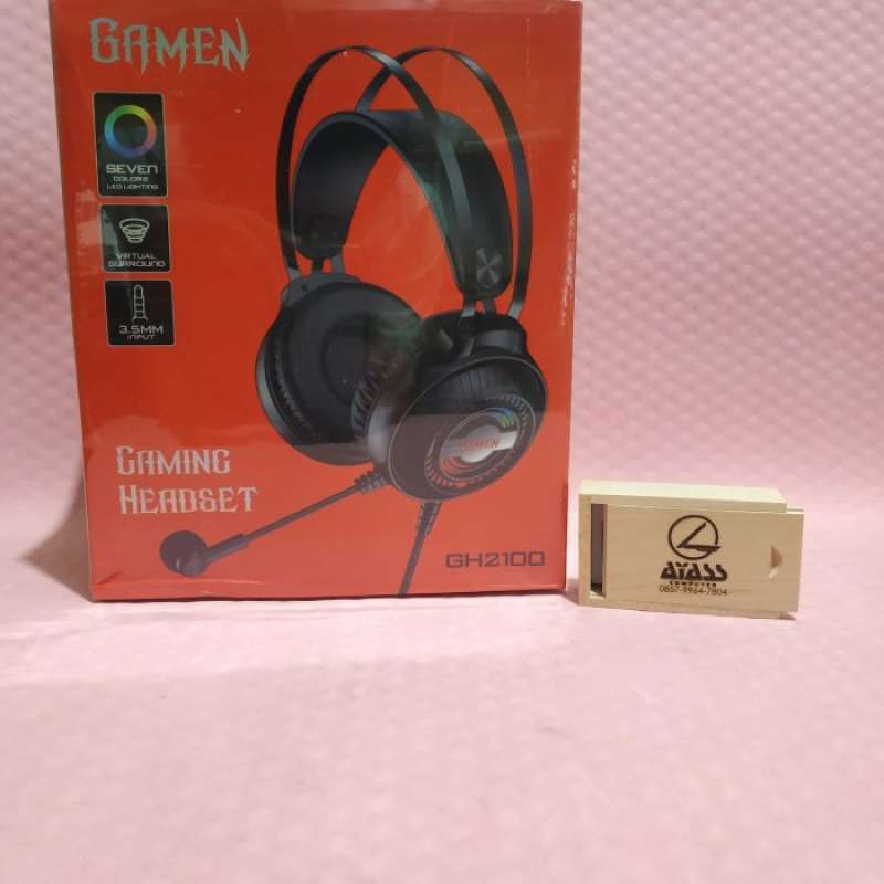 Headset game Gamen GH2100 RGB super bass