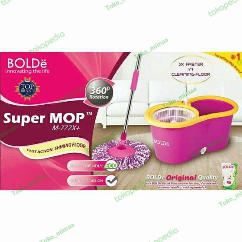 Promo Bolde Super Mop M 788X Alat Pel Putar Otomastis Alat Pel