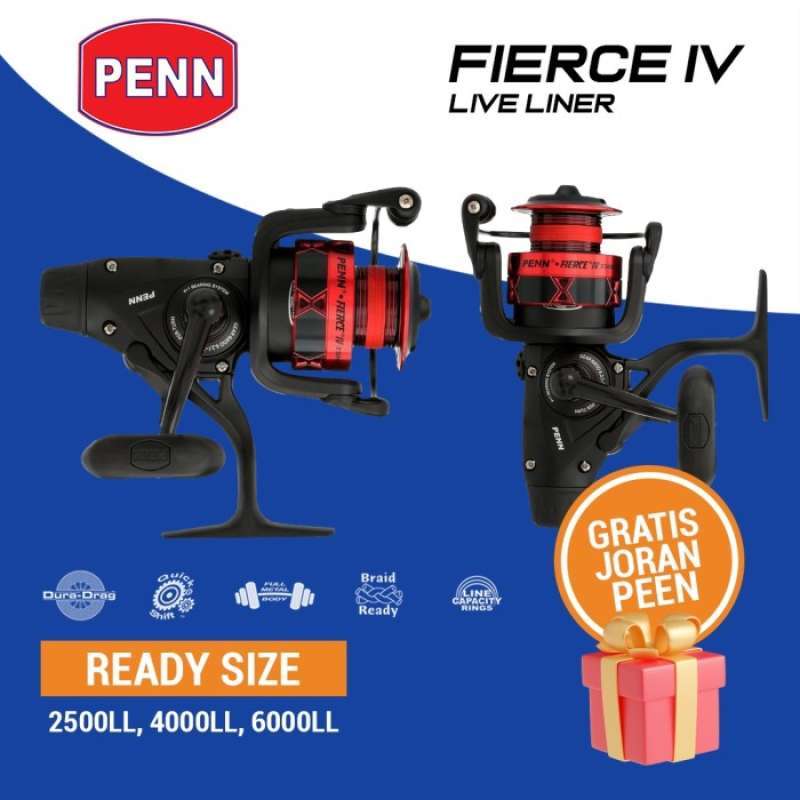 Penn Fierce IV Live - Liner Reel Spinning - FRCIV6000LL
