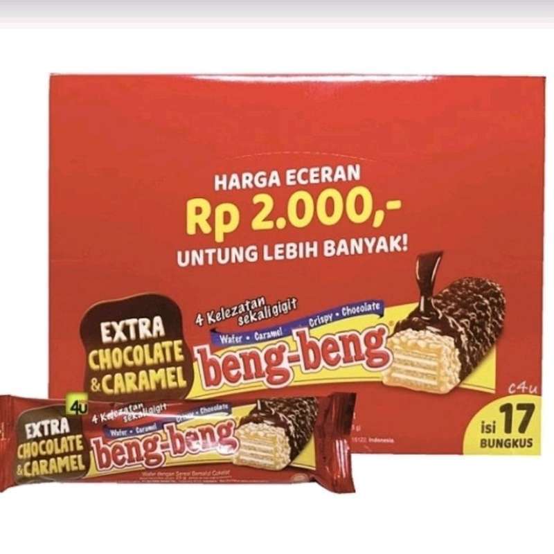 【超特価】 Ongkir Gratis Pcs 17 Isi Bengbeng 🔥 2025 April Murah Harga 菓子