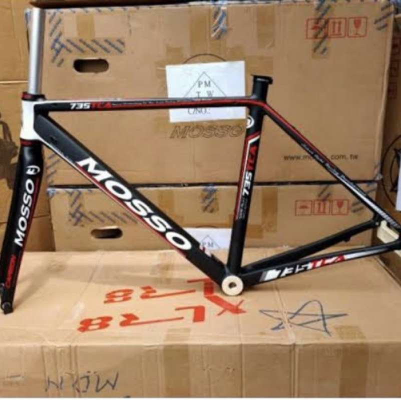 Diskon Frame Mosso 735 Tca Rimbrake Fork Carbon Termurah