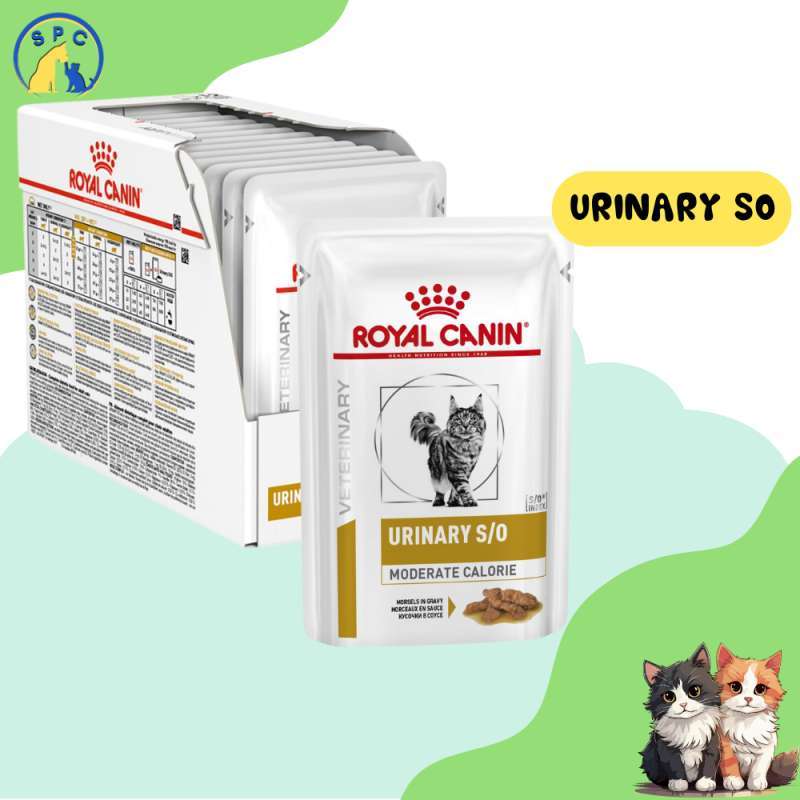 Jual Royal Canin Urinary S/o Pouch Makanan Basah Kucing Gangguan