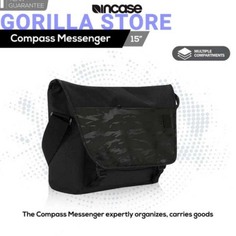 Promo Incase Compass Messenger Bag for Macbook up to 15 Inch
