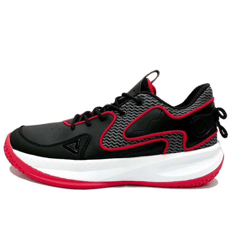 Promo Peak Sepatu Basket Streetball Outfield Black Red Mmxxiiiviii