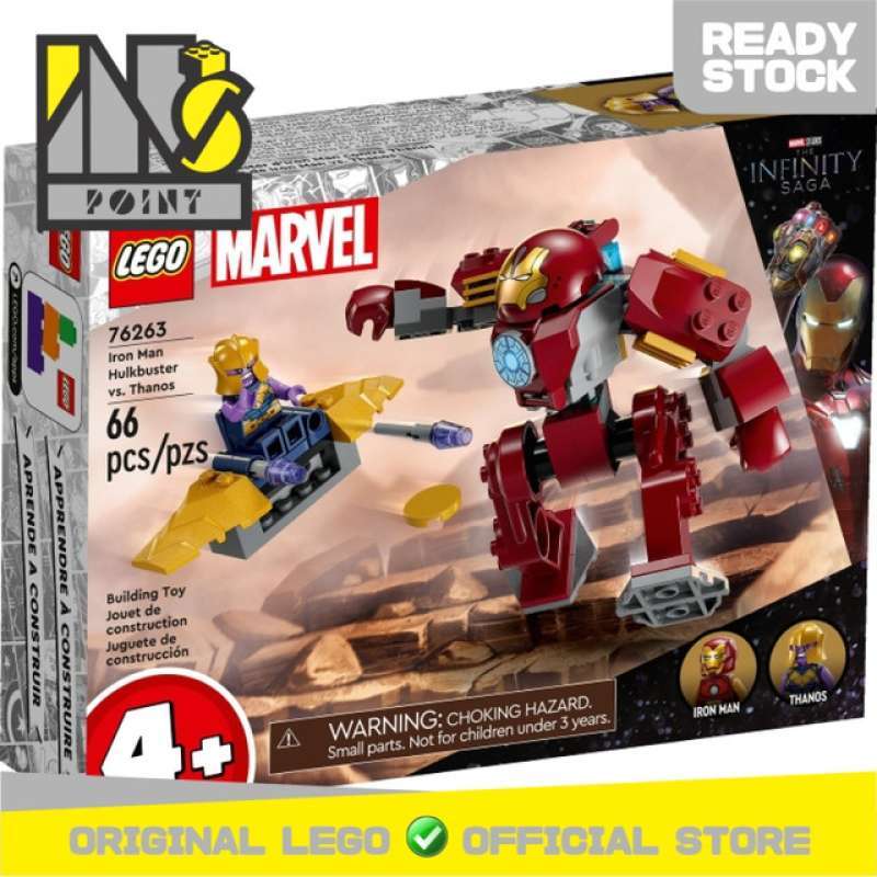 LEGO 76263 Super Heroes Iron Man Hulkbuster Thanos