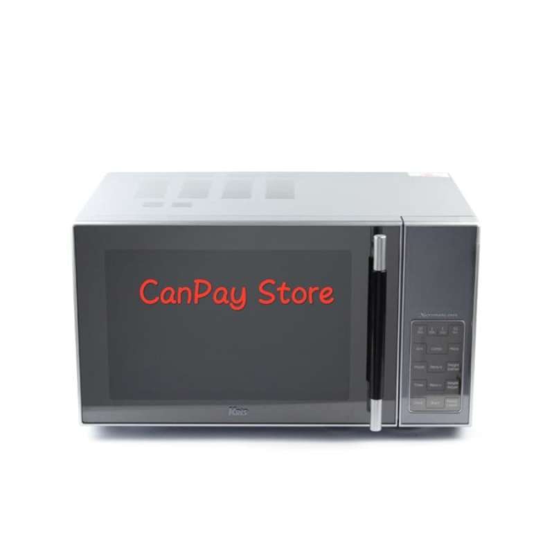 Silver outlet microwave sale