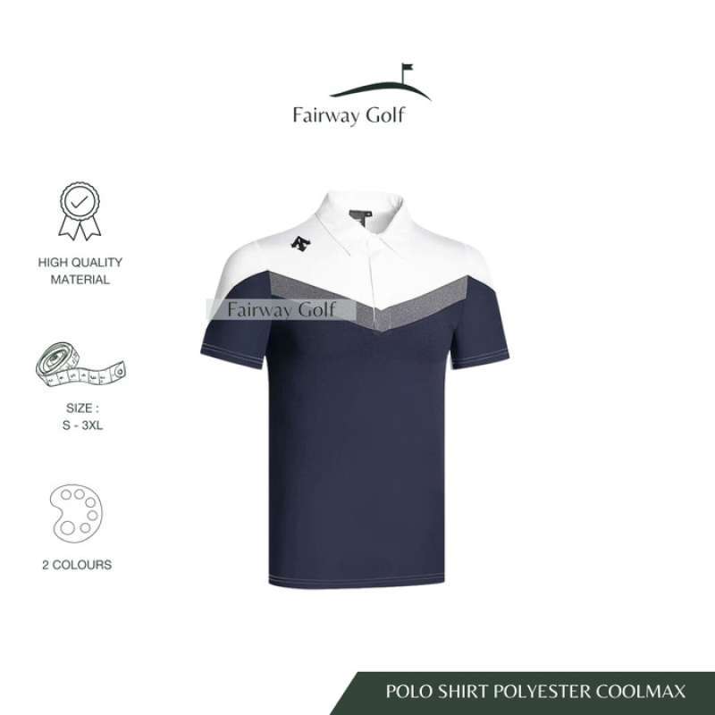 Promo Baju Golf Polo Shirt Polyester Dryfit Coolmax Descente 725