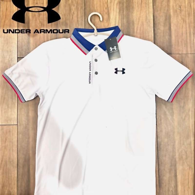 Promo Polo Shirt Golf Under Armour HeatGear Baju Golf Pria Import