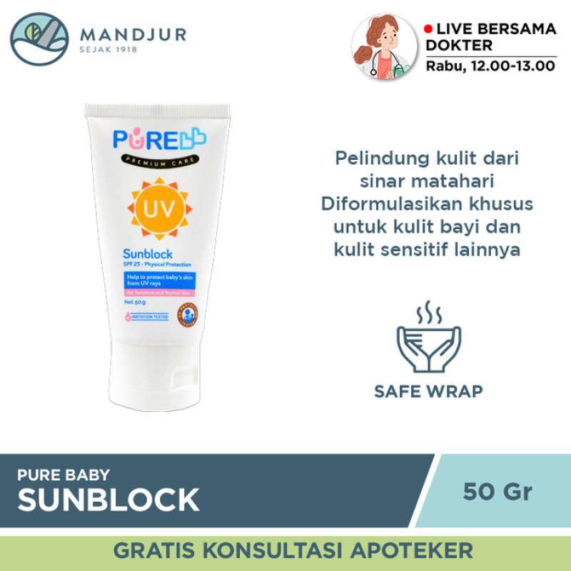 Pure baby sunblock clearance