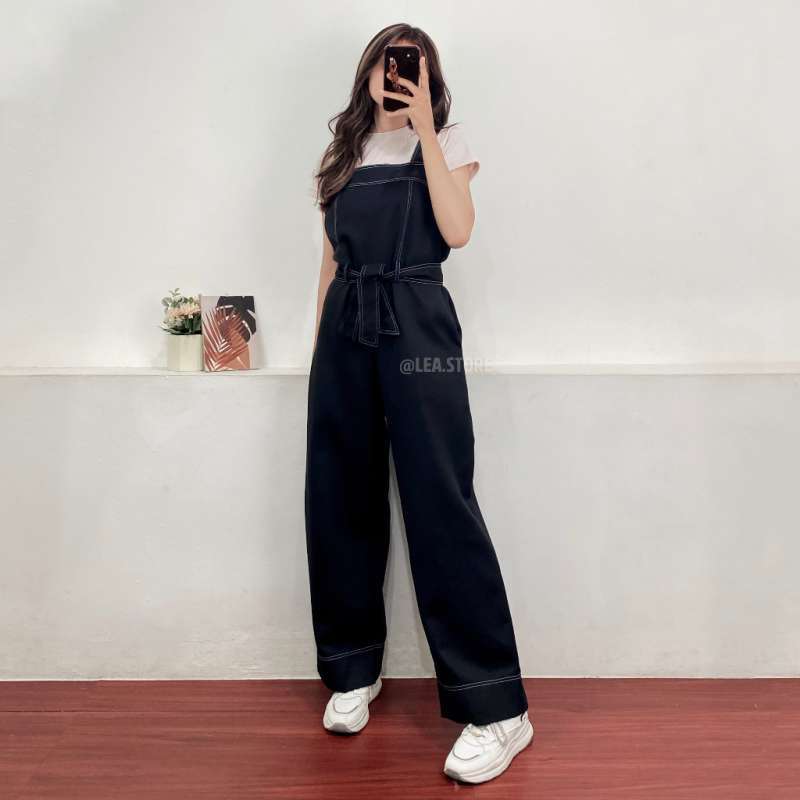ZS AZKA JUMPSUIT OVERALL WANITA LEA STORE