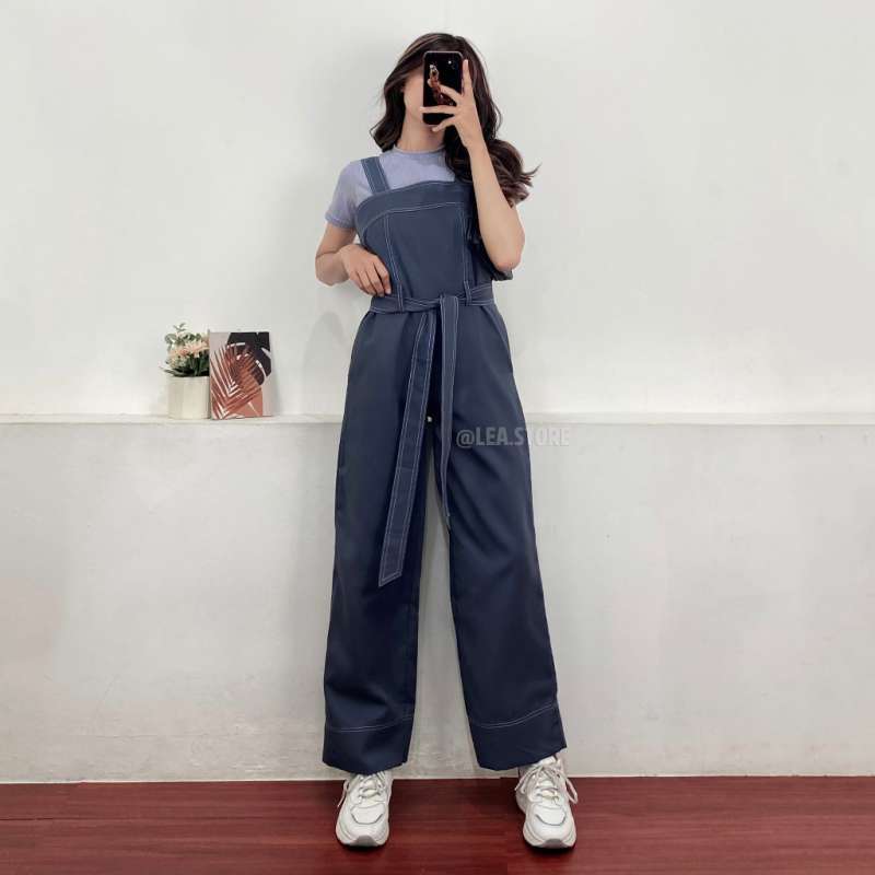 Promo Zs Azka Jumpsuit Overall Wanita Lea Store M Dark Grey Diskon 30 Di Seller Zulfa store Karanganyar Kota Tasikmalaya Blibli