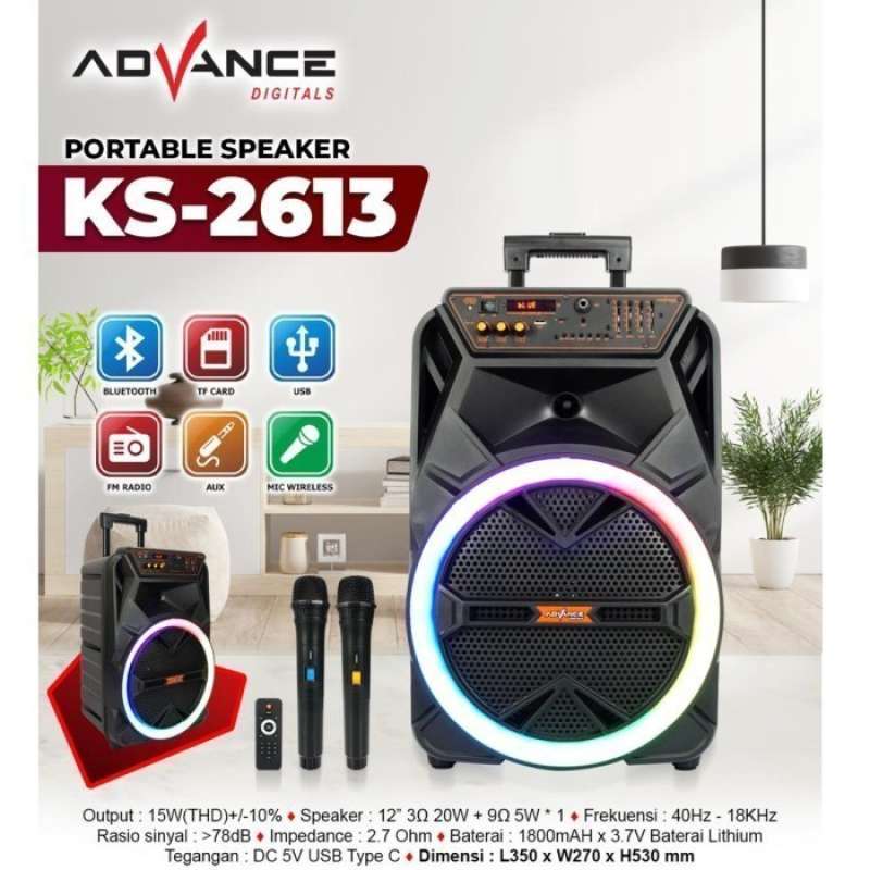 Portable shop speaker meeting