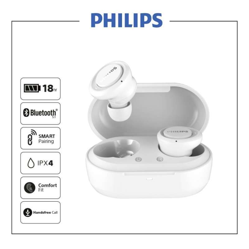 Philips TAT1215 White In ear true wireless headphones TWS TAT 1215