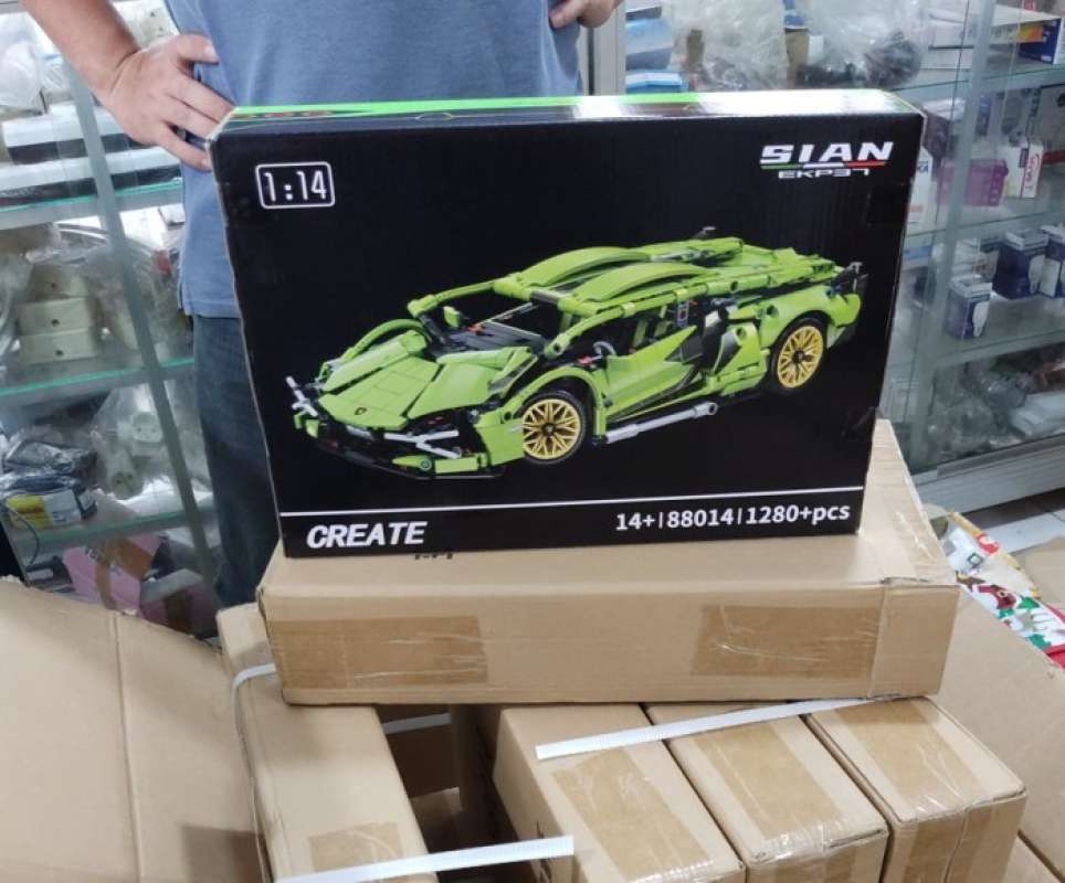 Lego lamborghini best sale sian harga