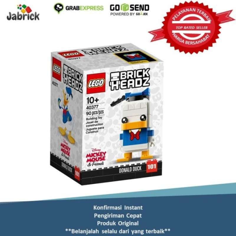 Promo Lego 40377 Brickheadz Donald Duck Gani12 Diskon 50 Di Seller Gani12 Rawa Buaya Kota Jakarta Barat Blibli