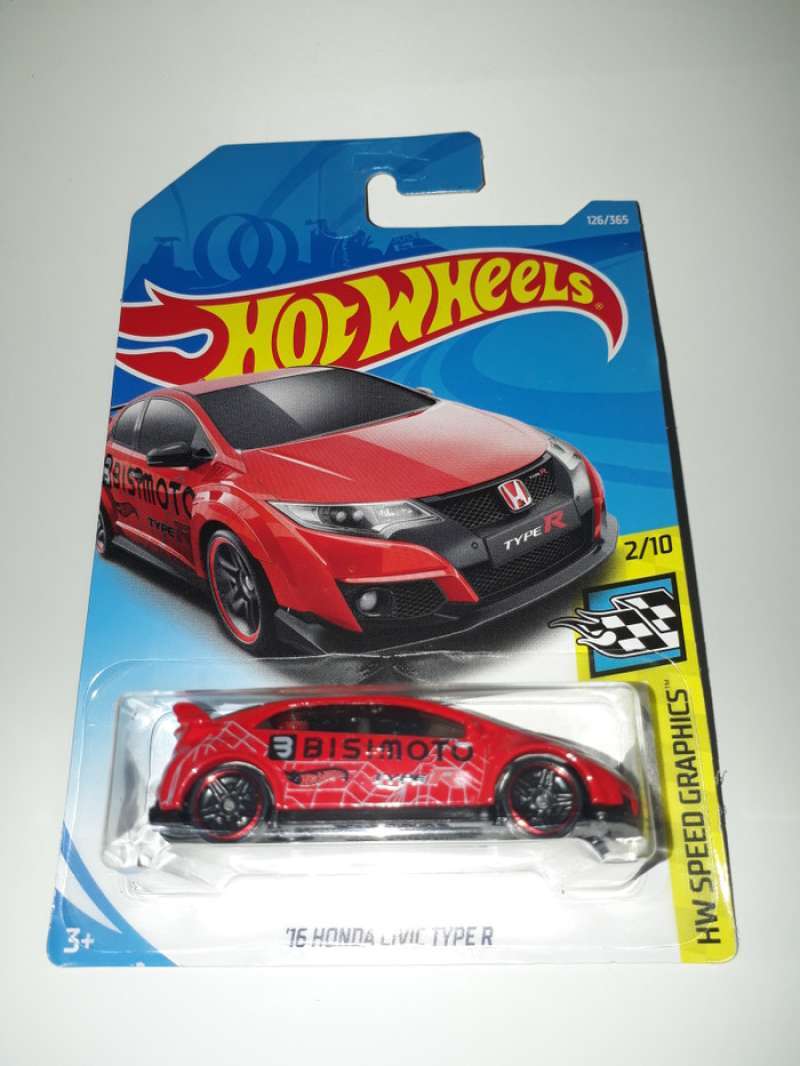 Hot wheel civic type r cheap