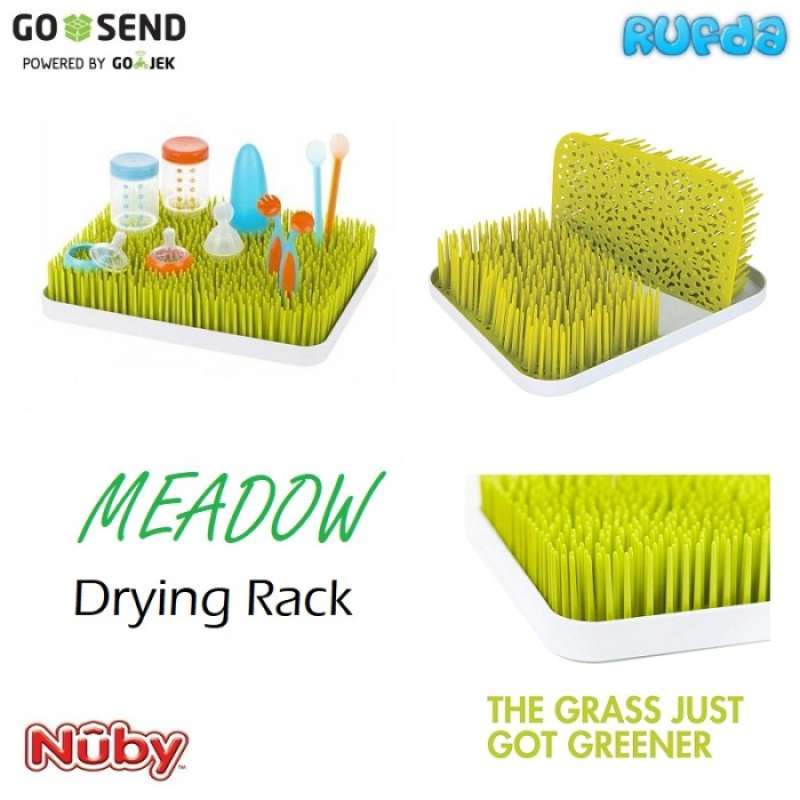 Promo Nuby Meadow Drying Rack Turf Rak Pengering Perlengkapan Bayi
