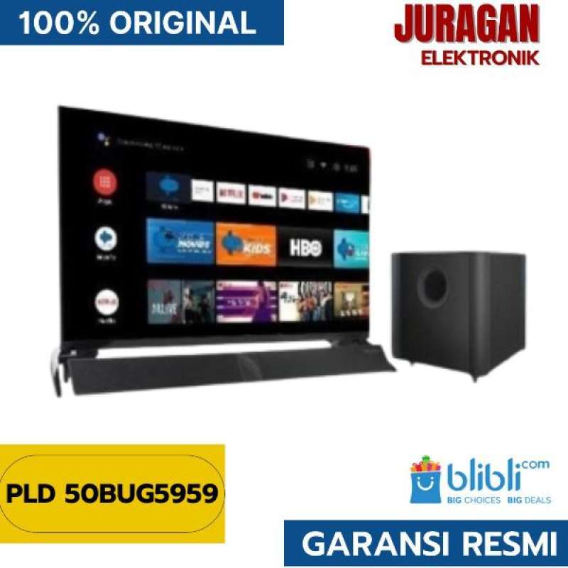 4k Uhd Polytron Cinemax Soundbar 50 Inch Speaker Soundbar Polytron