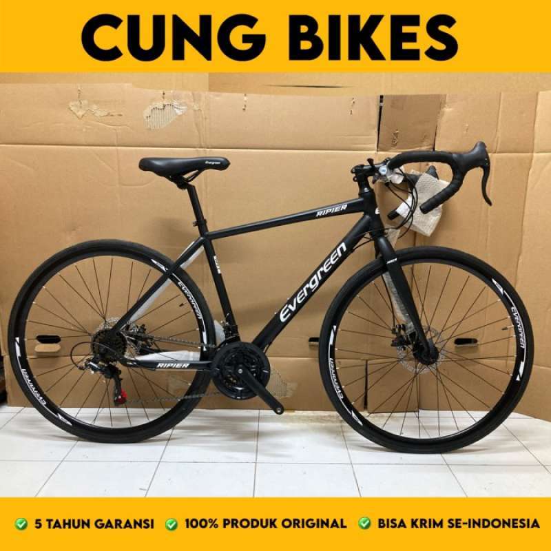 Promo Sepeda Balap Road Bike Evergreen Rapier St 307 B 700 C