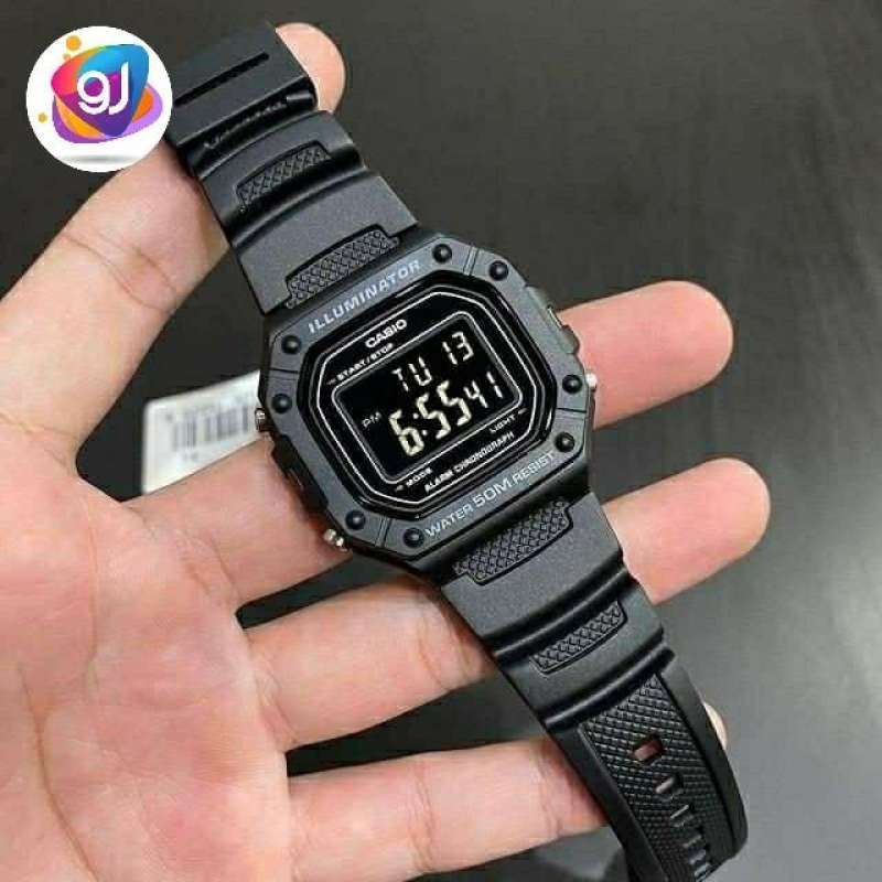 Jual Casio W218 1 B Original Branded Harga Diskon Murah