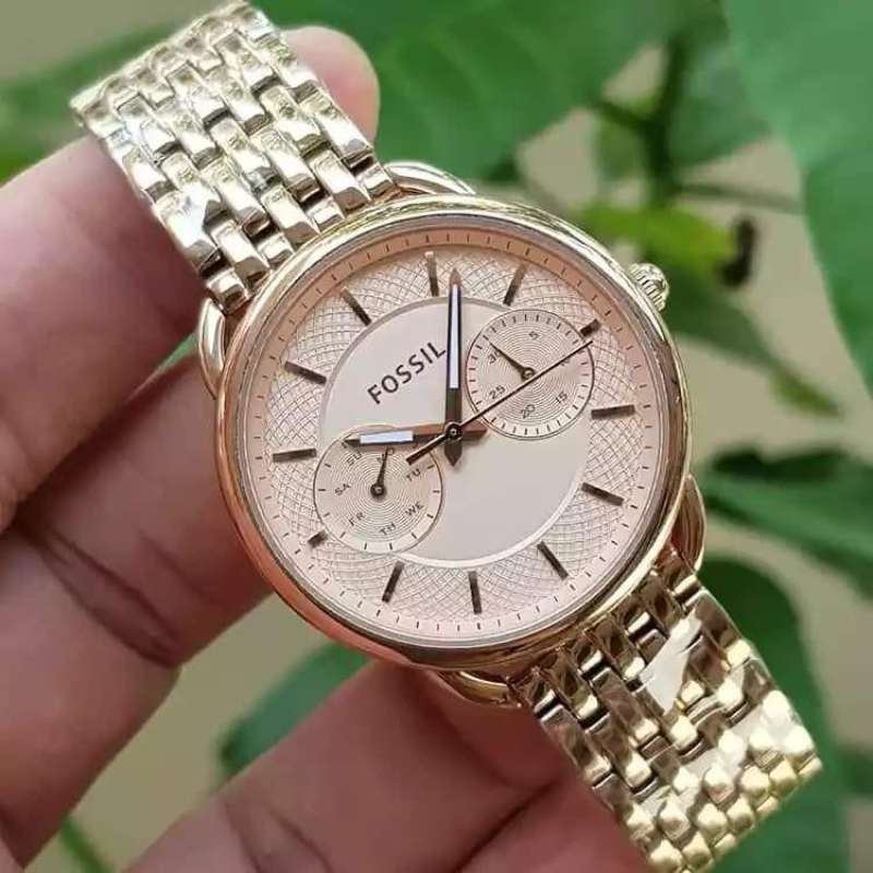 Fosil Original ES 3713 Tailor Multifunction Rosegold Tone ES3713
