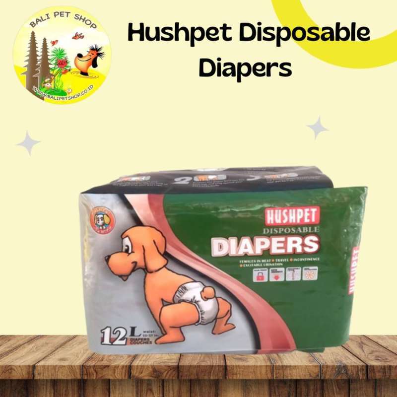 Jual Popok Anjing Betina Hushpet Disposable Diapers Size L 12 Pieces Di Seller Bali Petshop Ubung Kaja Kota Denpasar Blibli