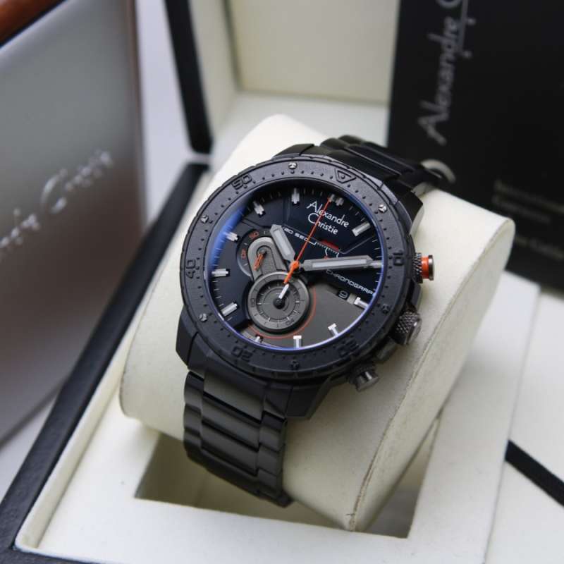 Promo JAM TANGAN PRIA ALEXANDRE CHRISTIE AC 6627 AC6627 RANTAI