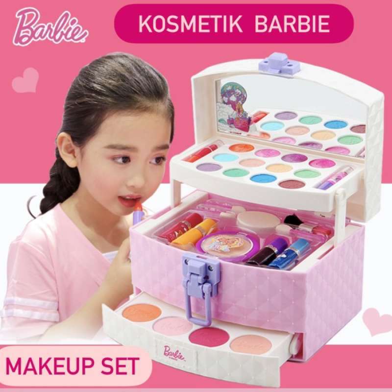 Mainan makeup barbie top