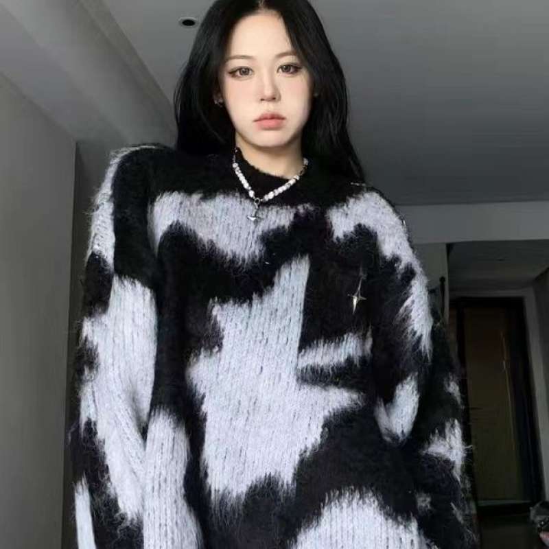 VERISH BAE OVERSIZED SWEATER IMPORT KOREAN STYLE MUSIM DINGIN